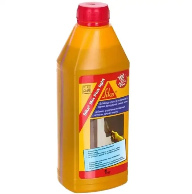 Пластифікатор, замінник вапна Sika MixPlus, 1 кг