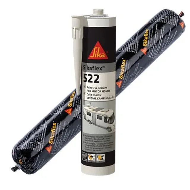 Sikaflex-252 білий 600 ml Еластичний клей для структурного склеювання в транспортних засобах