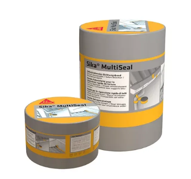 Самоклейка покрівельно-ущільнююча бітумна стрічка Sika MultiSeal T 10 м х 150 мм, сіра