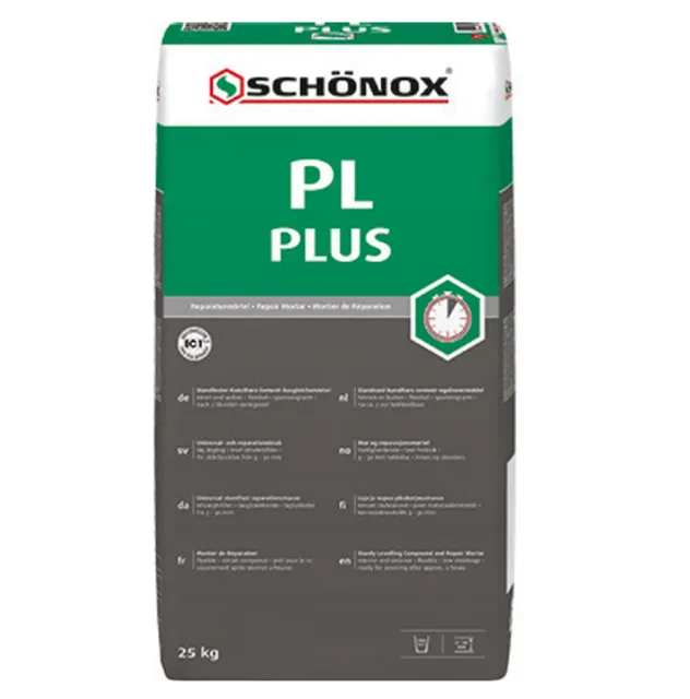 Ремонтно-вирівнюючий полімеро-цементний розчин SCHÖNOX PL PLUS Sa 25 кг