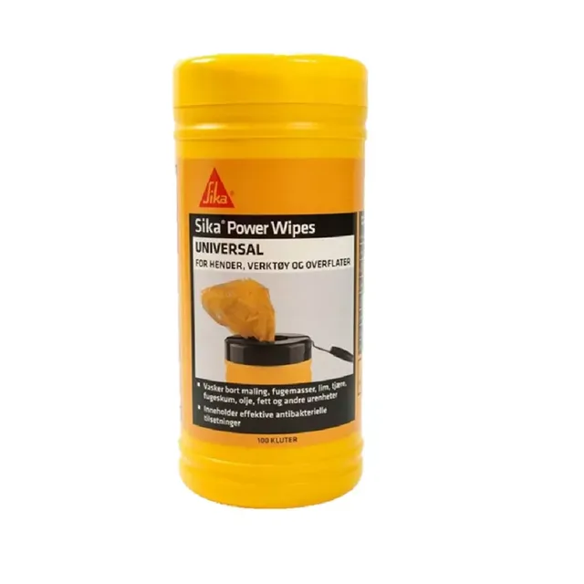 Серветки для чищення рук, та інструментів Sika Power Wipes