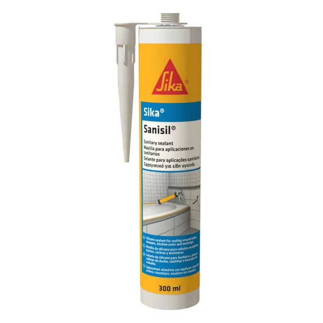 Герметик силіконовий Sikaseal-170 All Purpose (Sika Sanisil) санітарний Прозорий (300 мл)