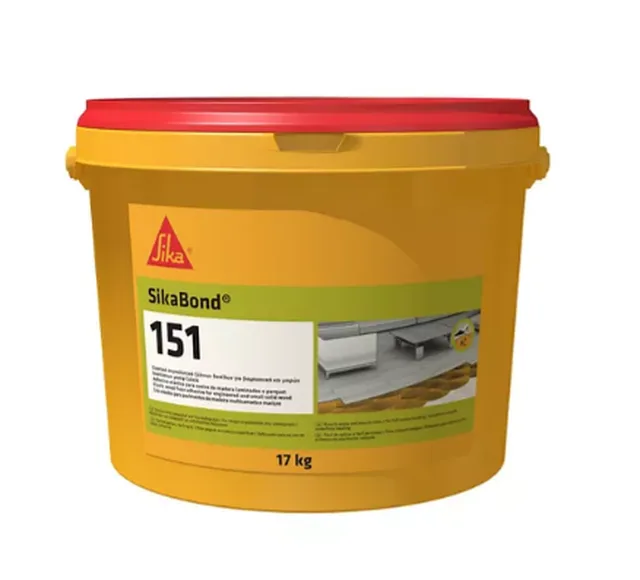 Еластичний клей для дерев'яної підлоги SikaBond®-151, 17 кг