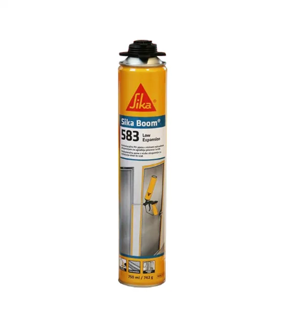 Піна монтажна з низьким розширенням Sika SikaBoom-583 Low Expansion 750 мл