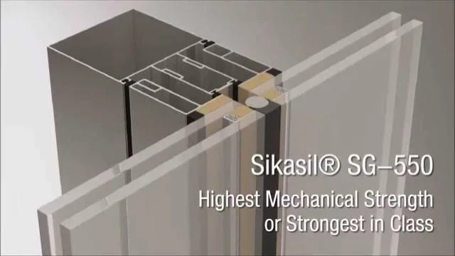 Sikasil SG-500 високоефективний структурний силіконовий клей для створення структурних блоків 280 кг