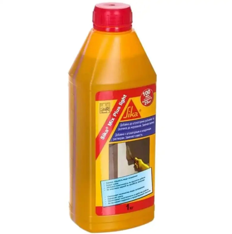 Пластифікатор, замінник вапна Sika MixPlus, 1 кг