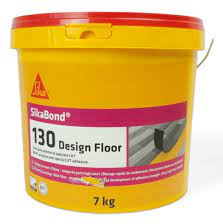 Клей для покриттів ПВХ, LVT посилений фіброю SikaBond -130 Design Floor, 7 кг