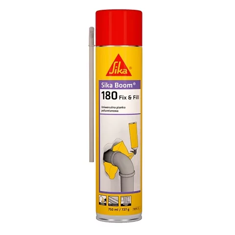 Піна монтажна поліуретанова Sika Boom-180 Fix & Fill 750 мл